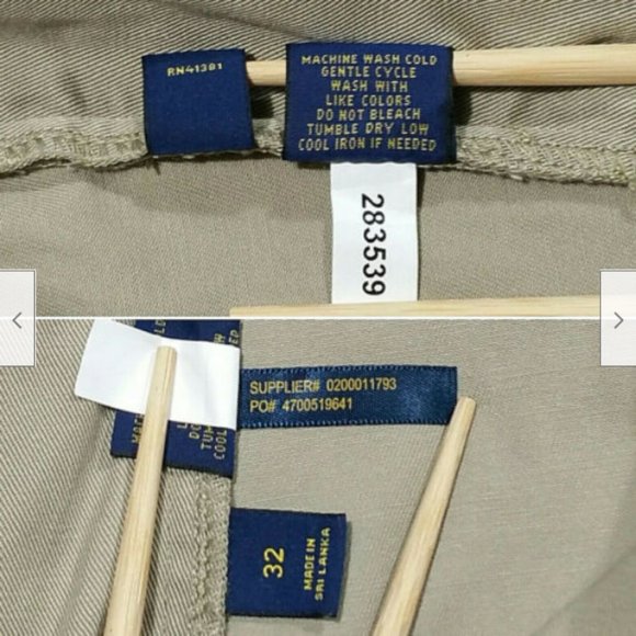 *SOLD* 38 POLO RALPH LAUREN Men Chino Shorts - Picture 6 of 8